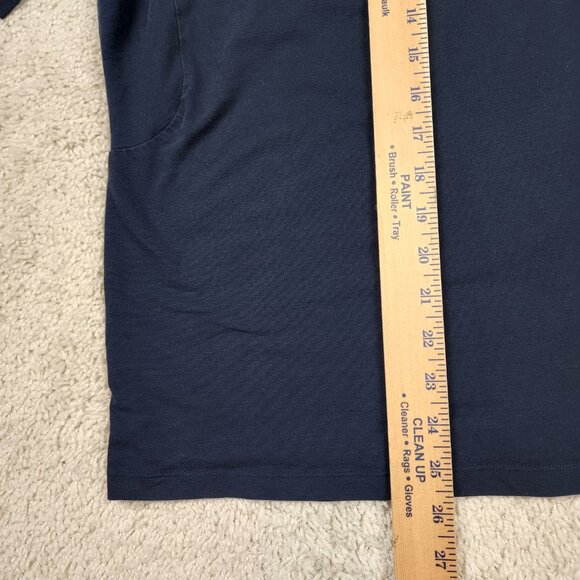 Lululemon Vent Tech Shirt Blue Short Sleeve T-Shirt Men's Size Large workout USL - Picture 3 of 5